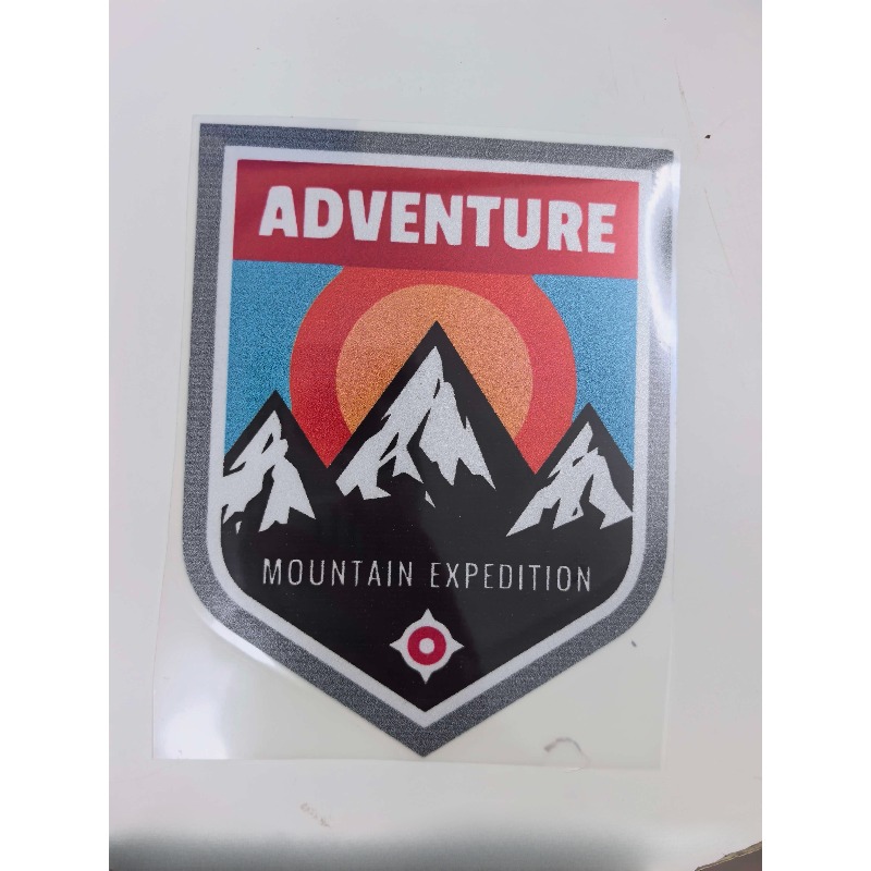 Outdoor Adventure Words - ملصق سيارة 