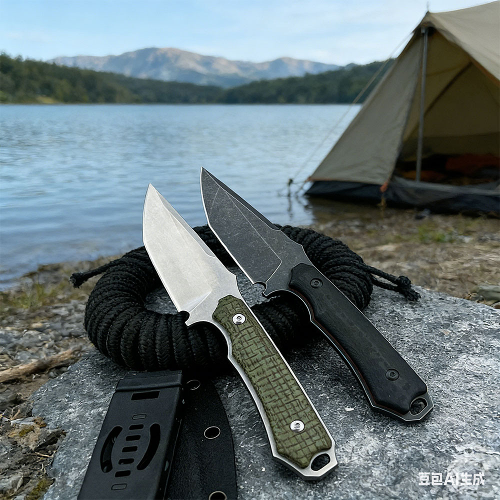 Outdoor Adventure With No Backpack - سكين متعدد الوظائف للمغامرات في الغابة