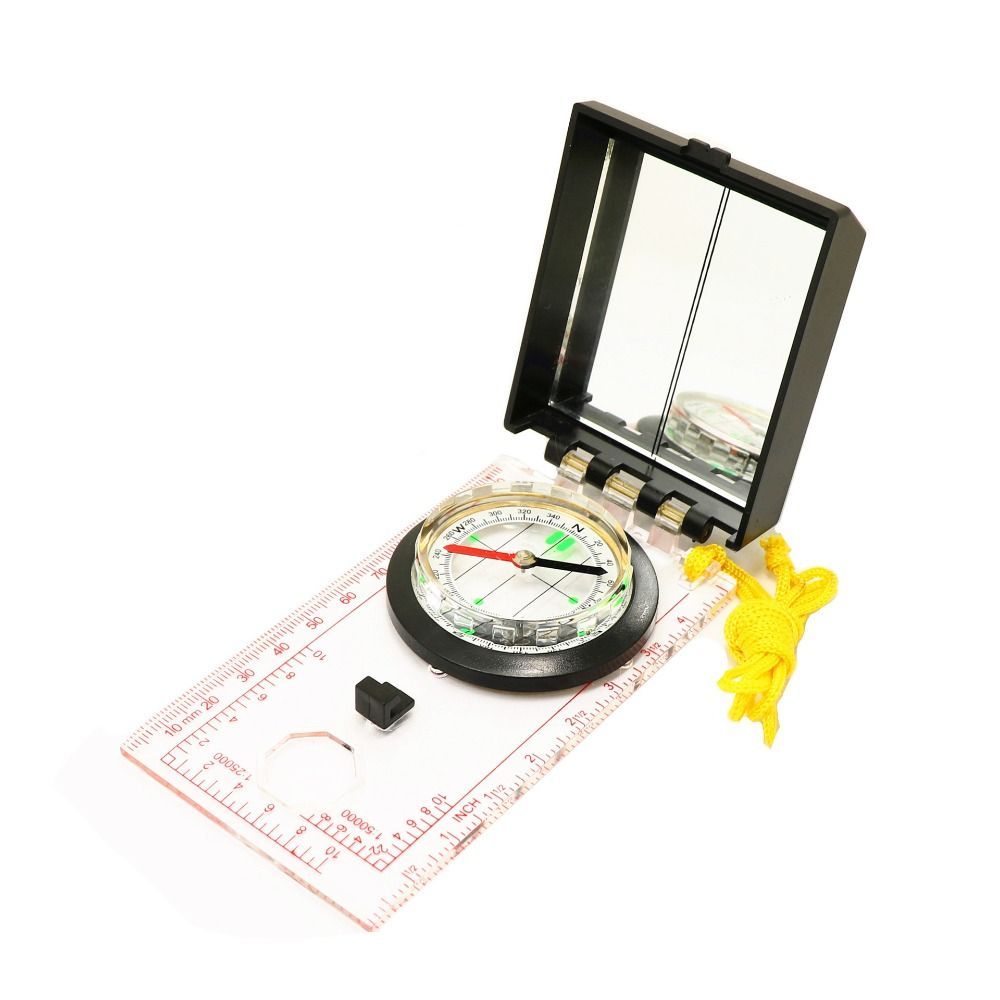 بوصلة الإصبع للملاحة في الهواء - مراجعة Map Compass Orienteering وسعره