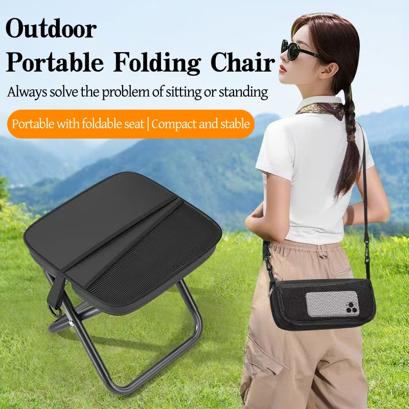 كرسي محمول قابل للطي 6H9 خفيف  - مراجعة Outdoor Adventure With No Backpack وسعره