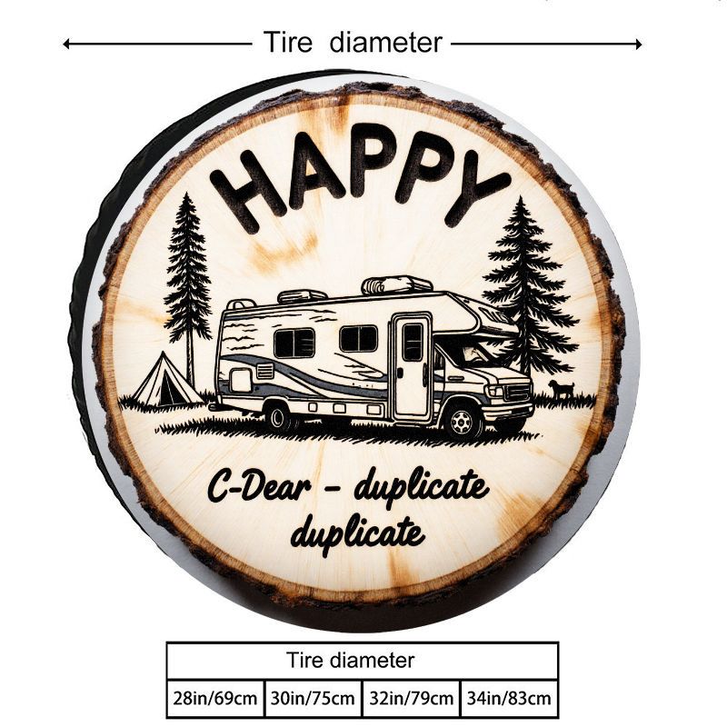 غطاء إطار بوليستر بتصميم HAPPY - مراجعة Outdoor Adventure Inc وسعره