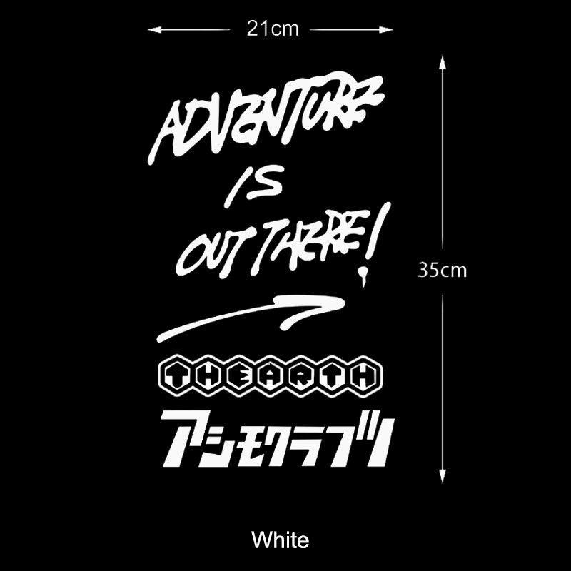ملصقات فينيل للتخييم والسفر وا - مراجعة Outdoor Adventure Words وسعره