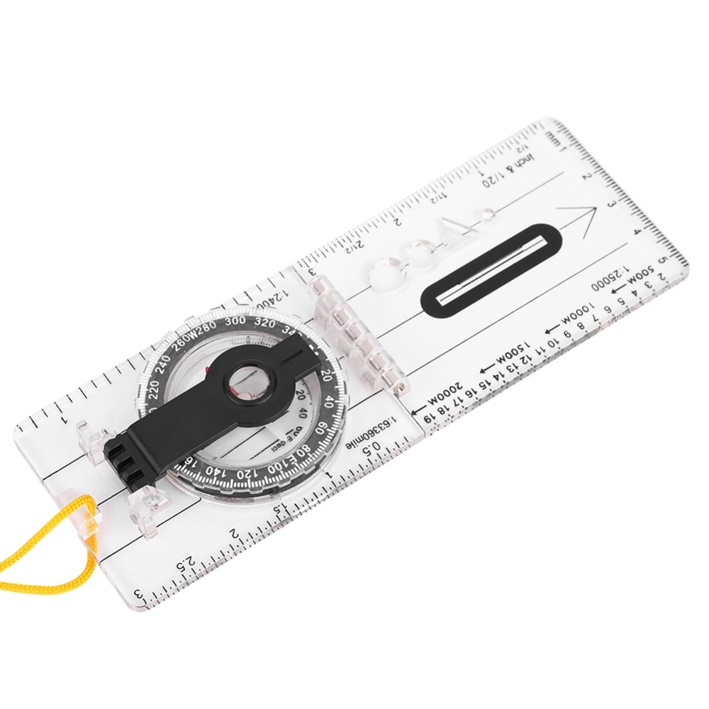 بوصلة توجيه متينة وخفيفة الوزن - مراجعة Map Compass Orienteering وسعره