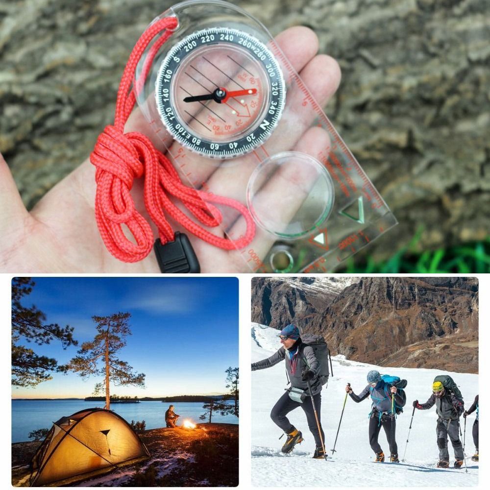 بوصلة جديدة متعددة الوظائف من  - مراجعة Map Compass Orienteering وسعره